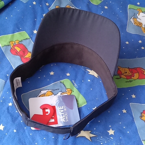 New!! Helly Hansen Visor Golf Hat Dark Navy Blue Baseball Cap - Picture 7 of 9